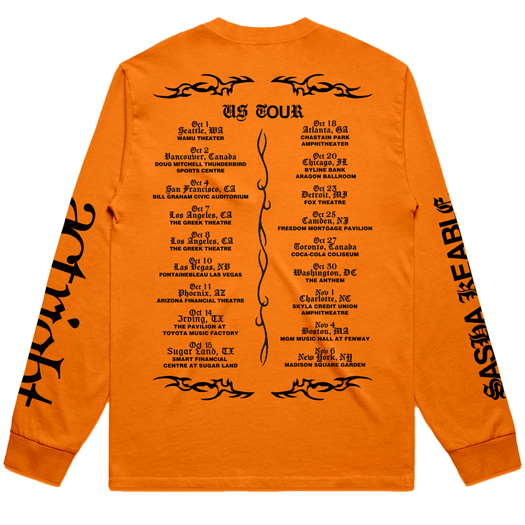 Long Sleeve Snake Tour Tee