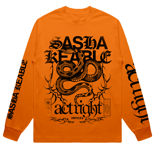 Long Sleeve Snake Tour Tee – Sasha Keable