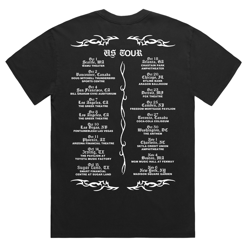 Snake Tour Tee (Black)