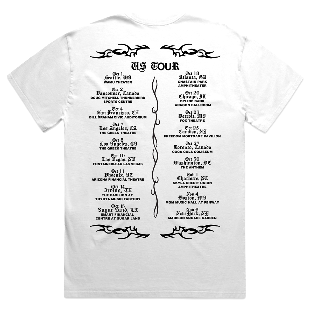Snake Tour Tee (White)